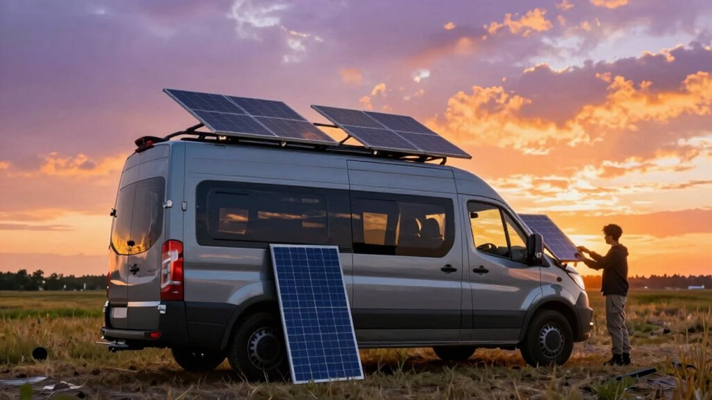 solar kits transform van life