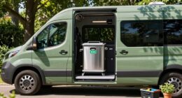 van life composting toilet