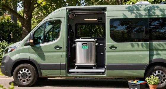 van life composting toilet