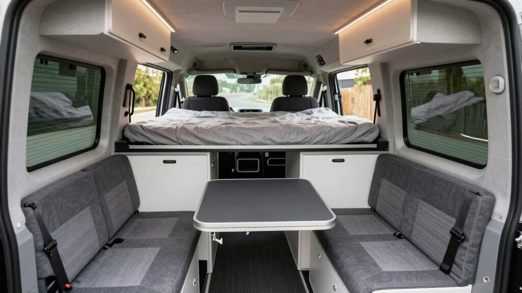versatile adaptable van layouts