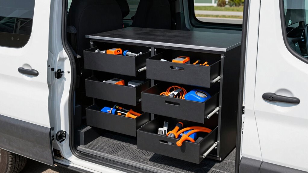 versatile van organization solutions
