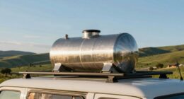water tank choice impacts van life