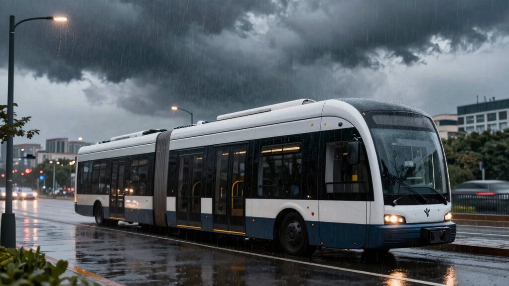 weather impacts electric transit performance
