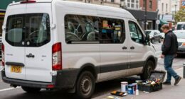 work van backup accidents