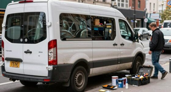 work van backup accidents