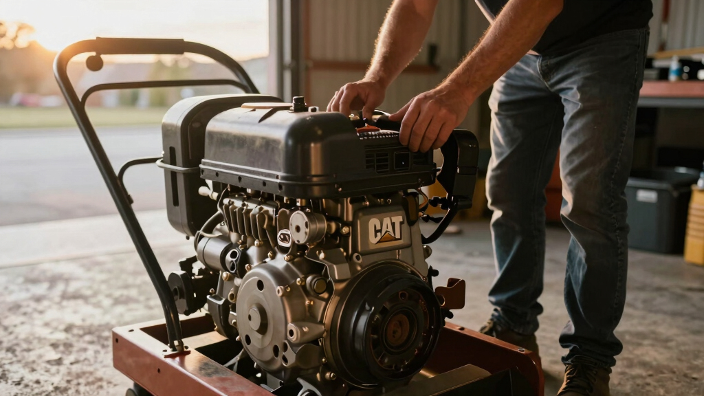 CAT Diesel-Powered Mower Has a Bigger Engine Than a Honda Civic
