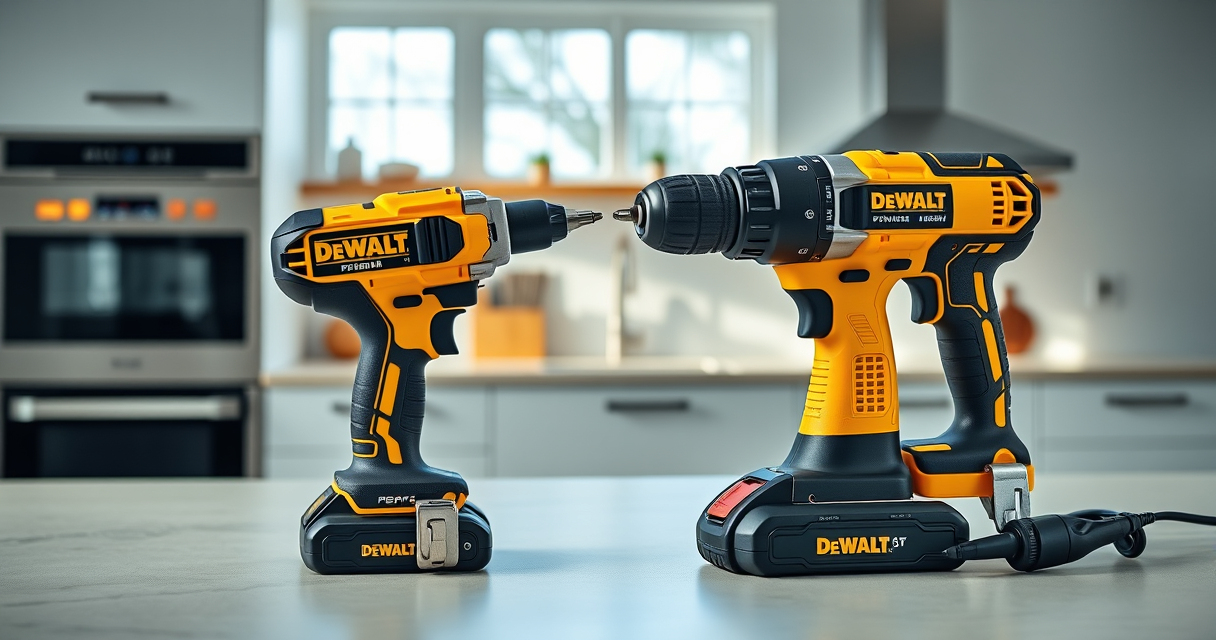 DEWALT 20V MAX Combo Kit vs DEWALT Brushless Drill: Full Comparison