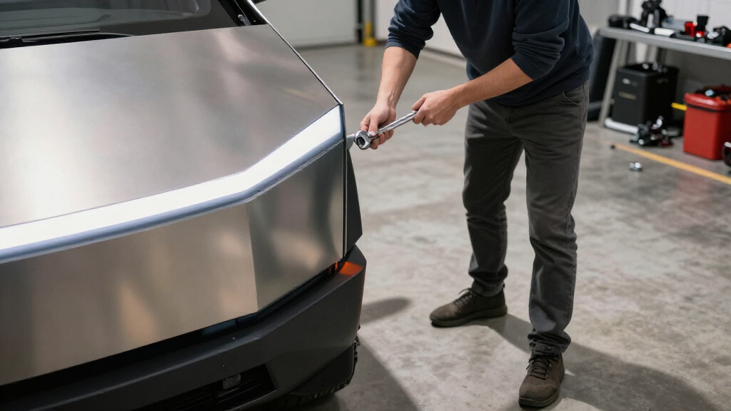 Bet You Can’t Guess What The Tesla Cybertruck Designer Has In His Garage