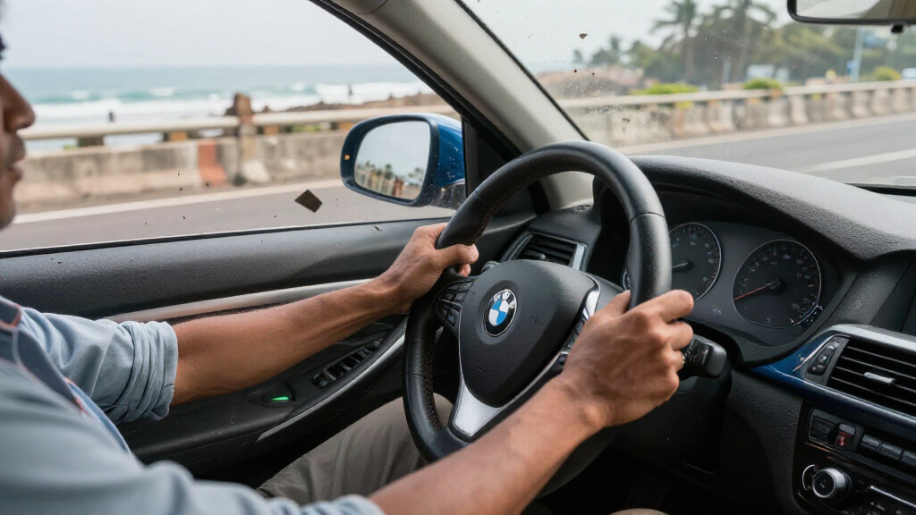 3 Killed As Speeding BMW Crashes Into Divider On Mumbai’s Coastal Road - The Indian Express