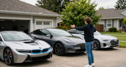 A BMW I8, Tesla Model Y, And Audi E-Tron GT All Drag Race, But The Results Are Closer Than You'd Think