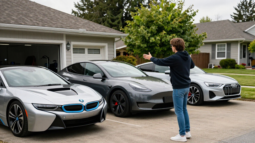 A BMW I8, Tesla Model Y, And Audi E-Tron GT All Drag Race, But The Results Are Closer Than You'd Think