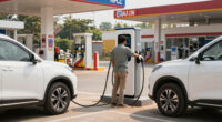 Mahindra’s Charge_iN Network Expands And Opens First EV Station With HPCL
