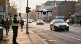 Politie Amsterdam Zet Drones In Om Automobilisten Te Beboeten Die Door Rood Kruis Rijden Of Achteruitrijden Op De Snelweg - Het Parool