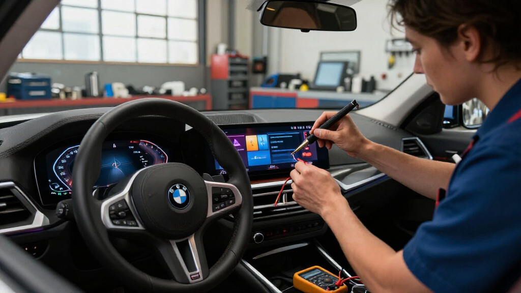 This Independent BMW Mechanic Built A Cooler Digital Dash Than BMW Itself