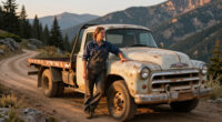 Vintage Chevy Tow Truck That Was Stuck On A Mountain For A Year Is Finally Pulled Out