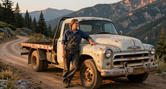 Vintage Chevy Tow Truck That Was Stuck On A Mountain For A Year Is Finally Pulled Out