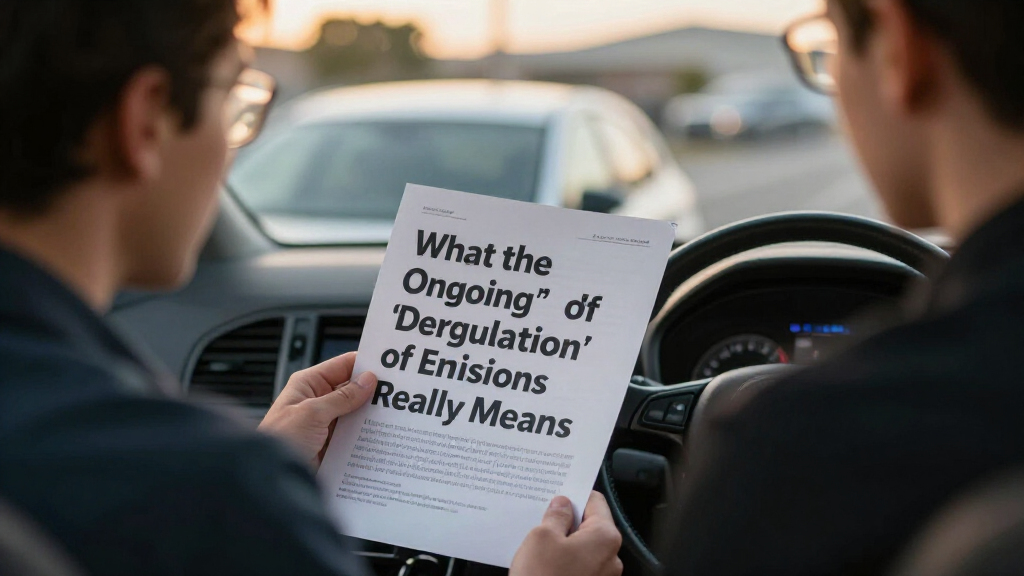 What The Ongoing ‘Deregulation’ Of Auto Emissions Really Means—If Anything