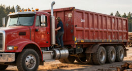 Legendary Twin-Engine Logging Truck Had A 14.6L Diesel V8 Powering The Trailer Too