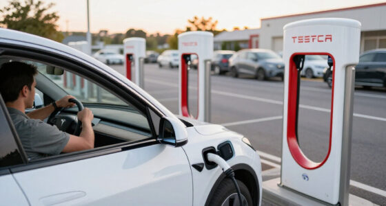 Tesla Adds Emergency Feature So You Can Drive Away From Supercharger Without Unplugging